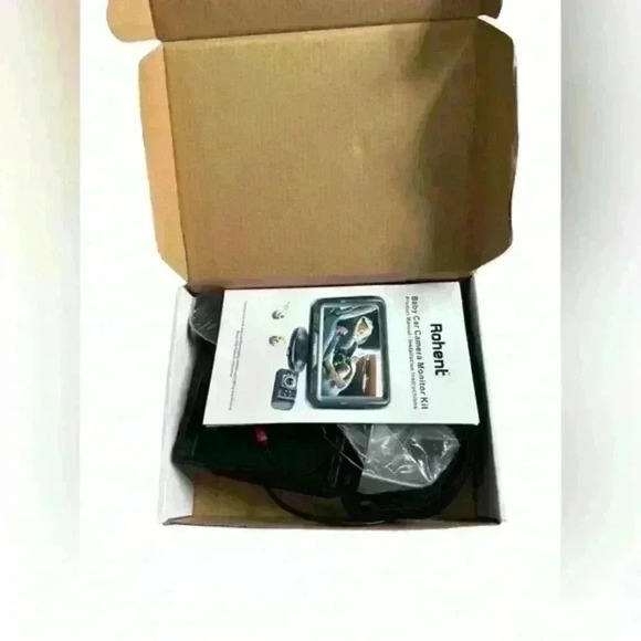 Baby Car Camera 5" Screen HD 1080P Clear Picture USB 360° Rotation Night Vision - Picture 4 of 6